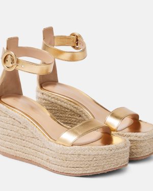 Gianvito Rossi Platform wedge sandals 90
