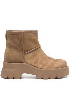 Gianvito Rossi Stormy Suede Ankle Boots