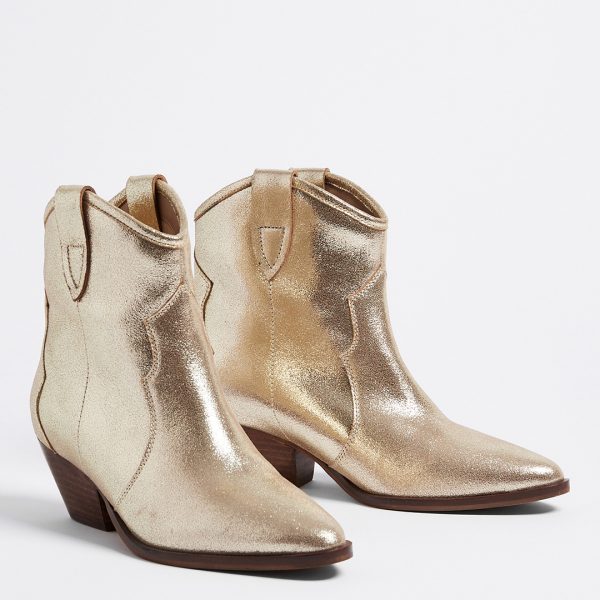 Gold Cowboy Boot