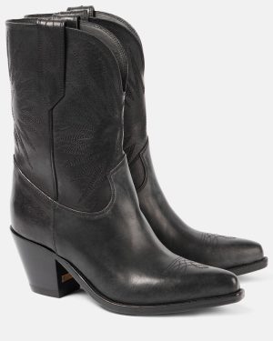 Golden Goose Wish Star leather cowboy boots