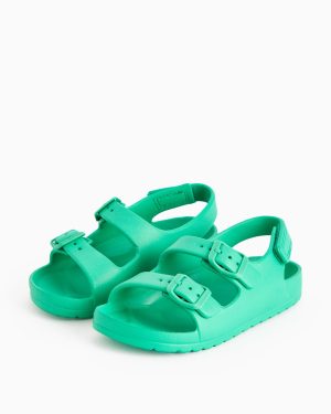 Green Green Twin Strap Buckle Eva Sandals - Tu by Sainsbury's