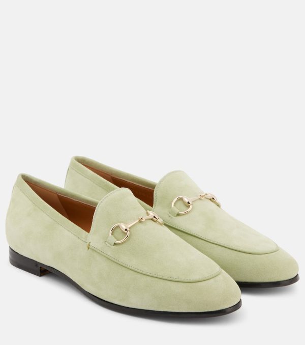 Gucci Gucci Jordaan suede loafers
