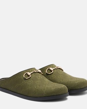 Gucci New Sol GG canvas clogs