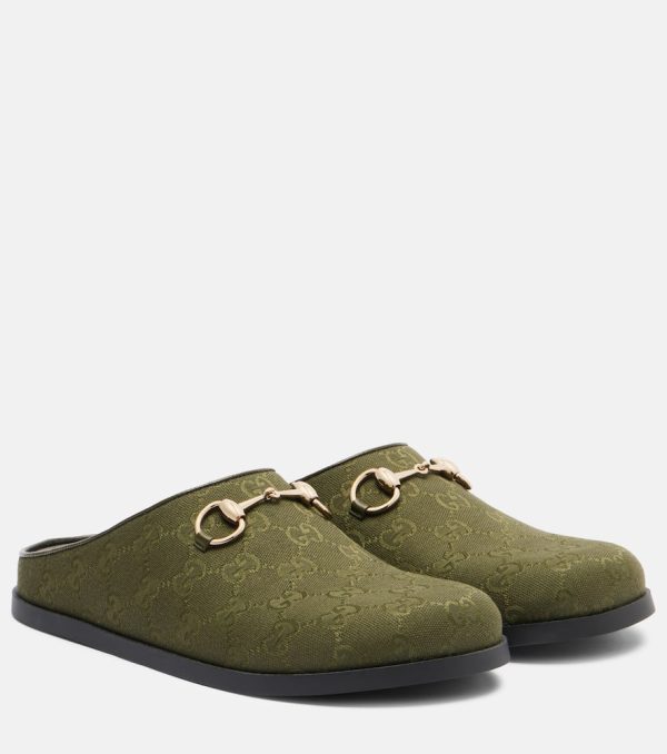 Gucci New Sol GG canvas clogs