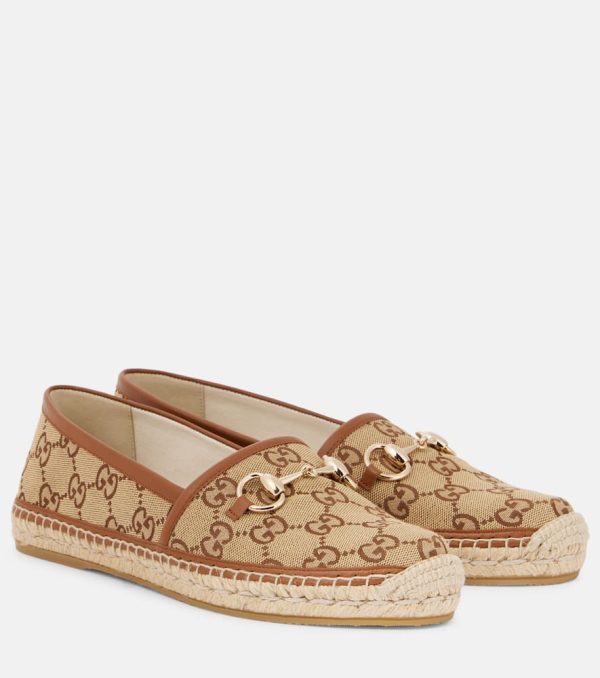 Gucci Pilar GG Canvas espadrilles