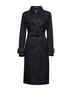 HERNO | Blue Delon double-breasted trench coat | Women | 42