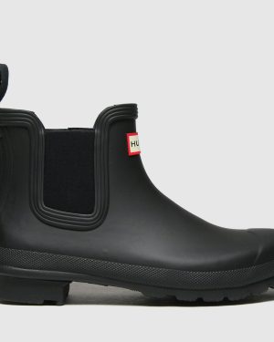 HUNTER BOOTS BOOTS Original Chelsea Boots in Black