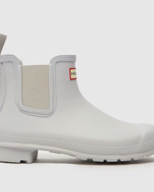 HUNTER BOOTS BOOTS Original Chelsea Boots in Grey