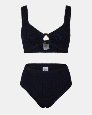 HUNZA G Nadine Bikini - Black