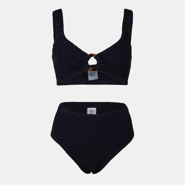 HUNZA G Nadine Bikini - Black