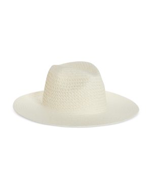 Hat Attack Luxe Vented Packable Paper Straw Hat