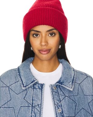 Hat Attack Major Beanie in Red.