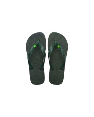Havaianas - Top Brasil, Comfortable, Durable and Lightweight Flip-Flops, with Non-Slip Sole, Brazilian Flag on the Straps, Adults Unisex