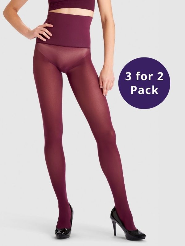 Heist The Sixty Opaque Tights 3 for 2 Pack