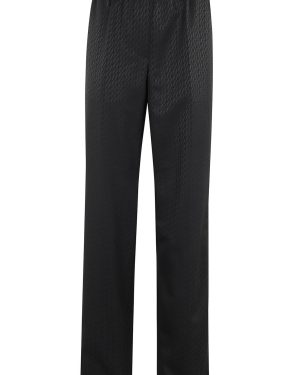 Helmut Lang Logo-jacquard Straight-leg Trousers