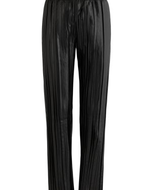 Helmut Lang Pleated Straight-leg Leather car Trousers - Black - XS (UK6 / XS)