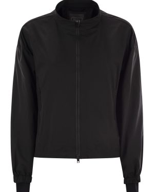 Herno Laminar Bomber Jacket With Zip