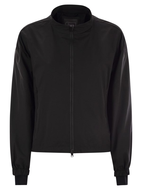 Herno Laminar Bomber Jacket With Zip