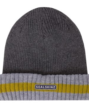 Holkham Striped Roll Cuff Beanie