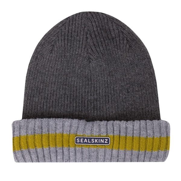 Holkham Striped Roll Cuff Beanie