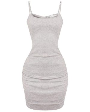 Honeyz Backless Maxi Dress Womens - Grey