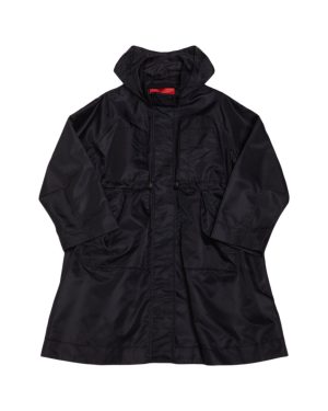 Hooded Nylon Raincoat