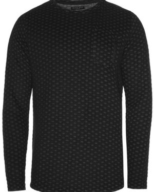 Hoodies / Sweatshirts Gothus Crew Neck Sweatshirt with Spot Print in Black / S - Tokyo Laundry