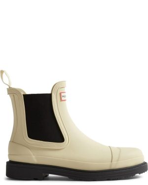 Hunter Commando Chelsea Boots - Grey