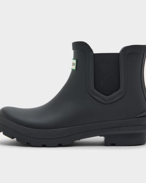 Hunter Green Label Women's Windsor Chelsea Boots, Black