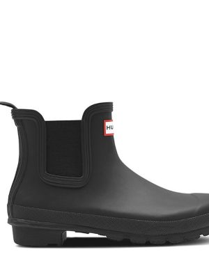 Hunter Original Chelsea Ankle Boots - Black