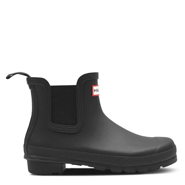 Hunter Original Chelsea Ankle Boots - Black