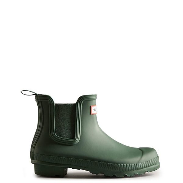 Hunter Original Chelsea Boots - Green