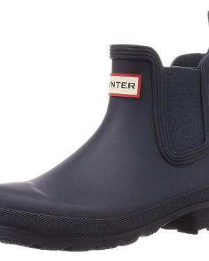 Hunter Original Women's Waterproof Chelsea Boot (Navy Blue US Size 5)