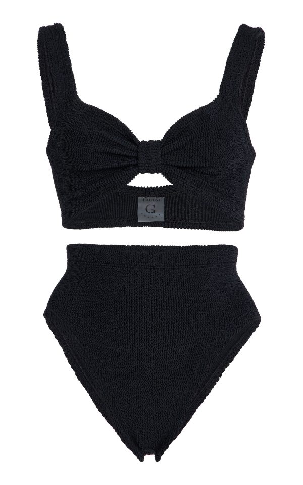 Hunza G - Judy Bikini - Black - OS - Moda Operandi