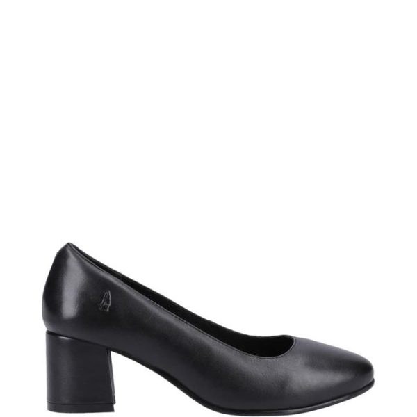 Hush Puppies Anna Wide Court Shoe - Black
