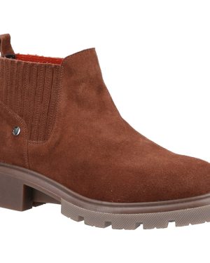 Hush Puppies Womens Rita Low Leather Chelsea Boots UK Size 8 (EU 42)