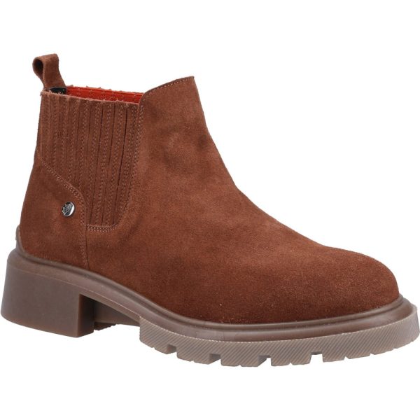 Hush Puppies Womens Rita Low Leather Chelsea Boots UK Size 8 (EU 42)