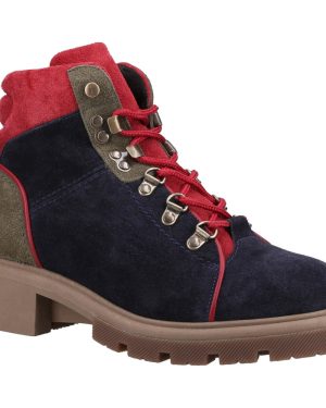 Hush Puppies Womens Rita Suede Leather Hiker Boots UK Size 8 (EU 42)