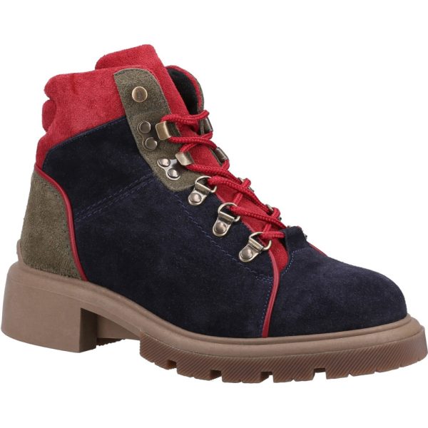 Hush Puppies Womens Rita Suede Leather Hiker Boots UK Size 8 (EU 42)