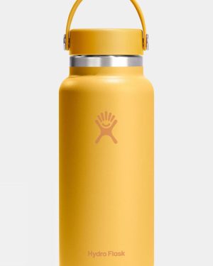 Hydro Flask 32oz Wide Mouth With Flex Cap Drinks Bottle - Dark Yellow