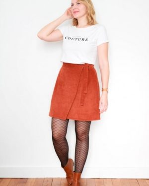 I AM Paper Sewing Pattern Julie Wrap Skirt