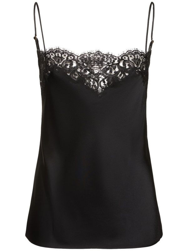 Iconic Satin & Lace Camisole Top