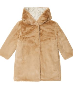 Il Gufo Faux fur coat