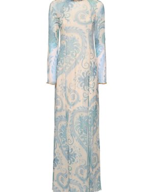 Illuminate Printed Viscose Sheath Dress