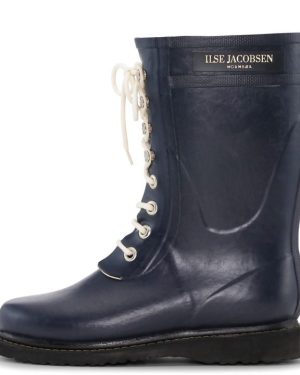 Ilse Jacobsen Rubber Rain Boots - Blue