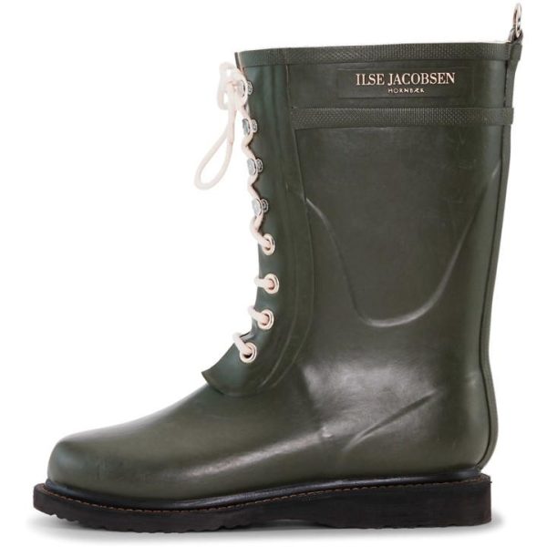 Ilse Jacobsen Rubber Rain Boots - Green
