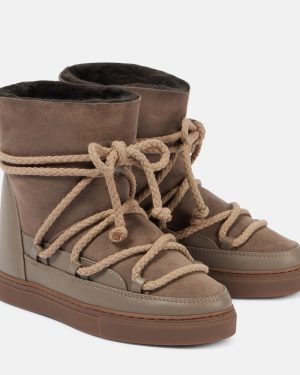 Inuikii Classic Wedge leather snow boots