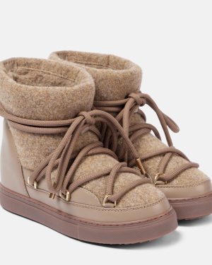 Inuikii Felt Wedge snow boots