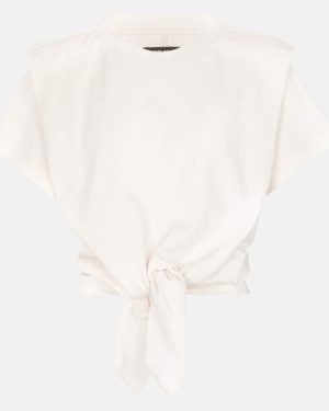 Isabel Marant Belita cotton-jersey crop top