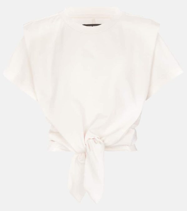 Isabel Marant Belita cotton-jersey crop top